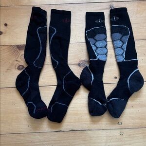 Smartwool ski socks 2 pairs